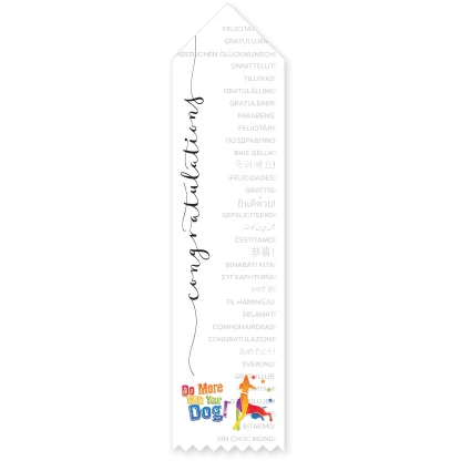 Generic Congratulations Ribbon (10-pack)