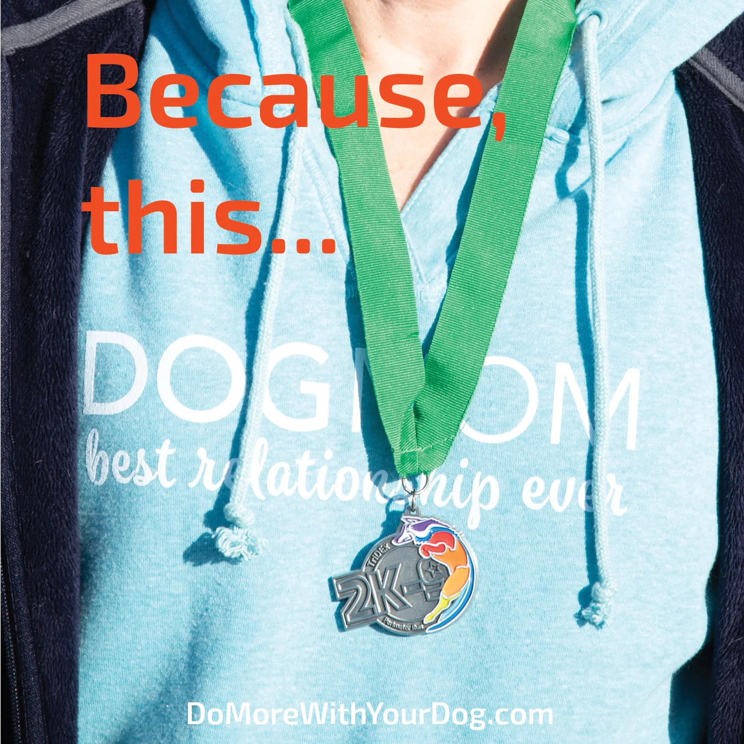 2k-9 Ruff Run Medal - Image 2