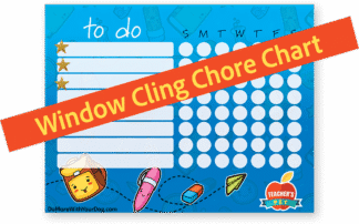 Chore Chart Cling (Free with hardcopy cert)