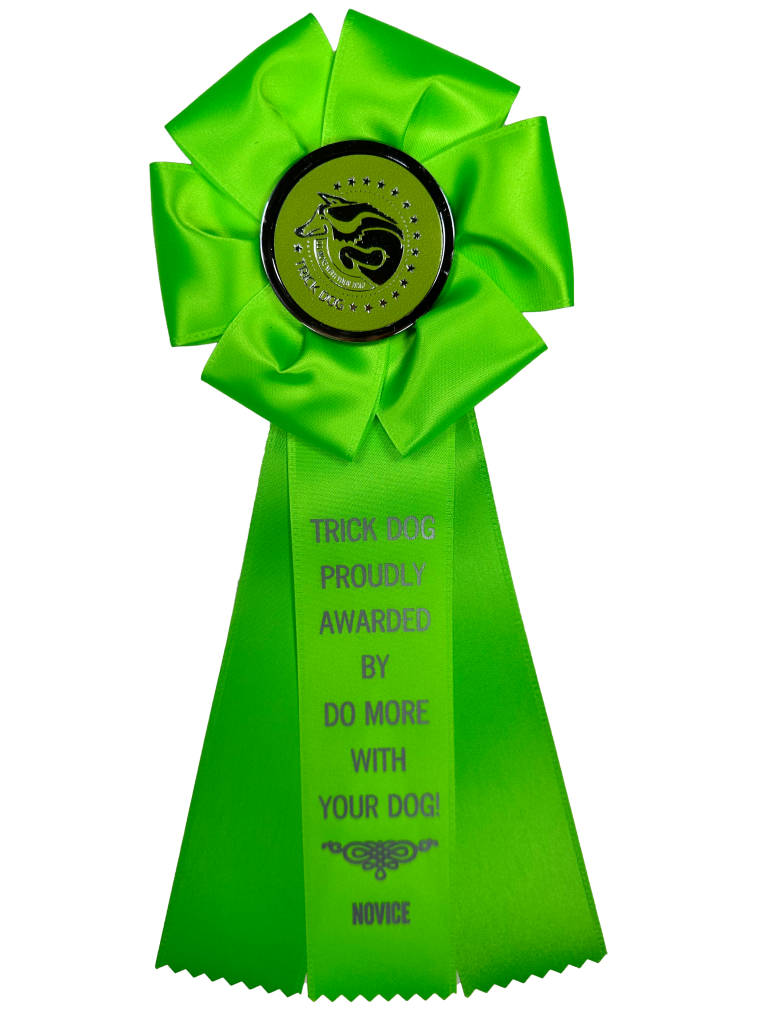 Novice Trick Dog (NTD) Rosette