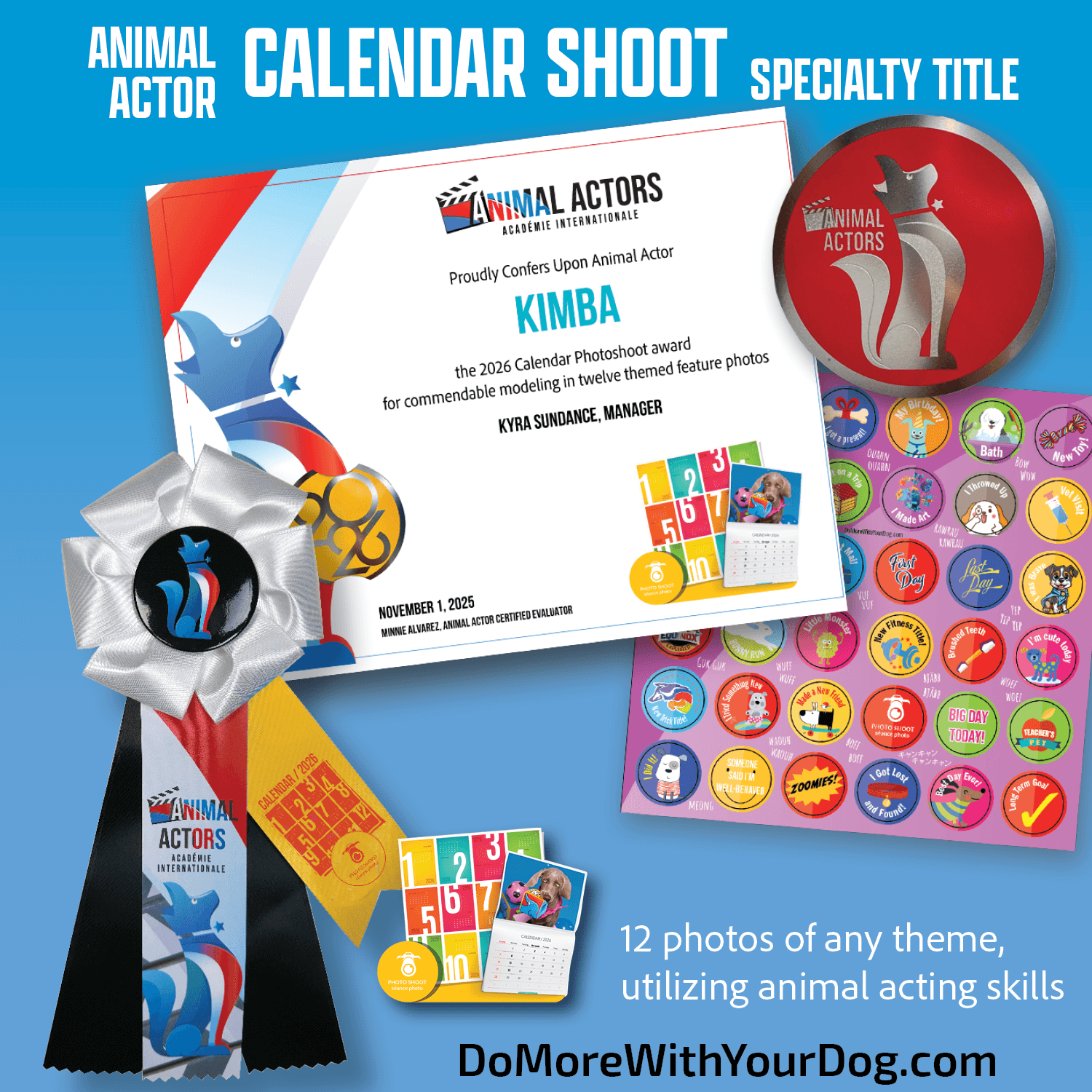 📆Calendar Shoot 2026 - Animal Actor Specialty Title - Image 11