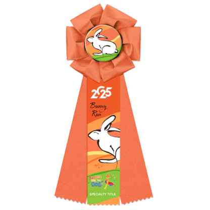 Bunny Run 2025 Rosette