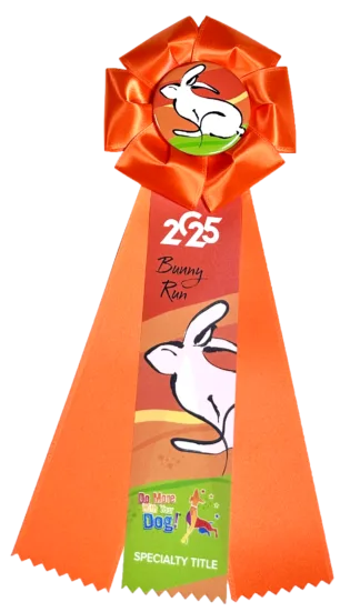 Bunny Run 2025 Rosette
