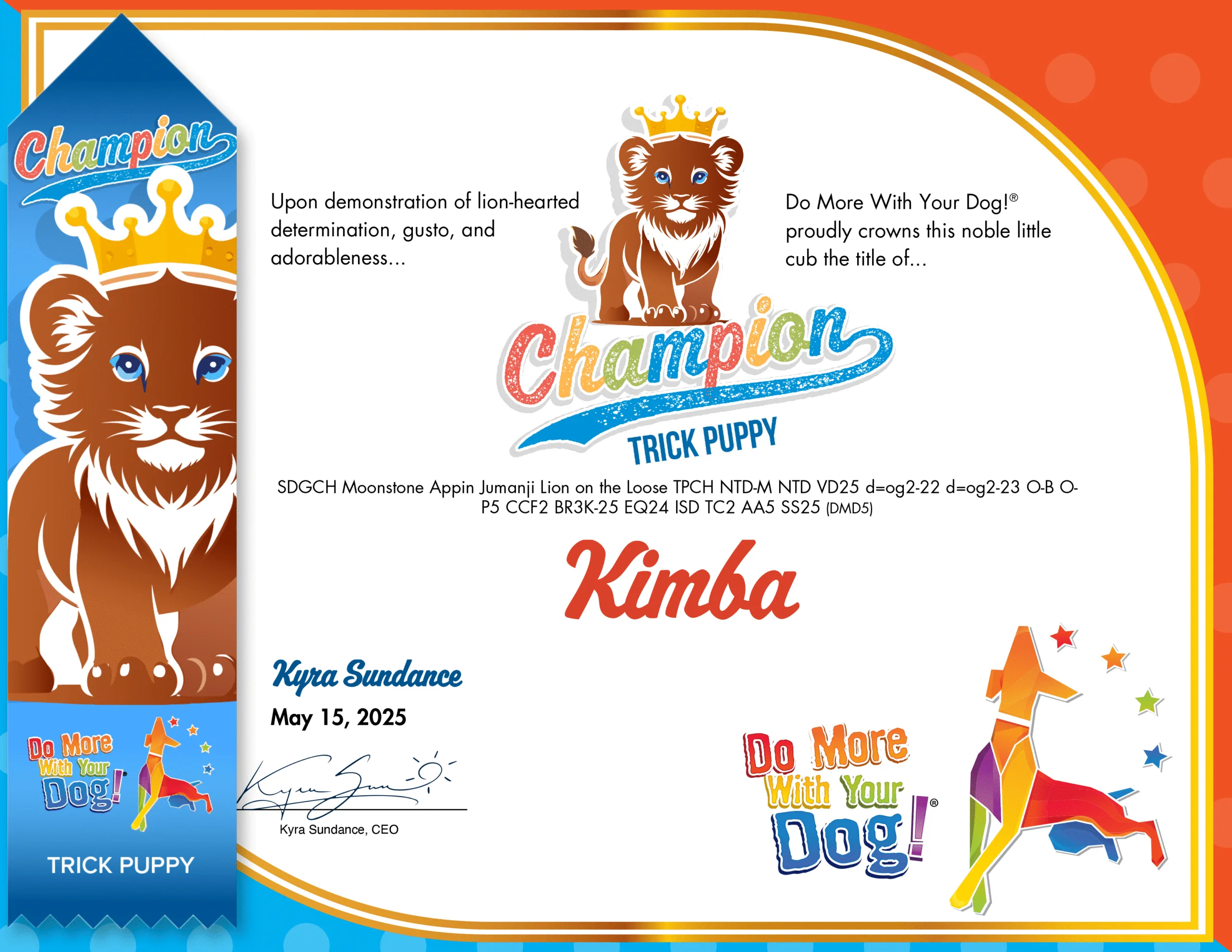 Trick Puppy Champion Title [TPCH] - Image 3