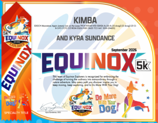 Equinox Explorer 2026 Certificate & Ribbon
