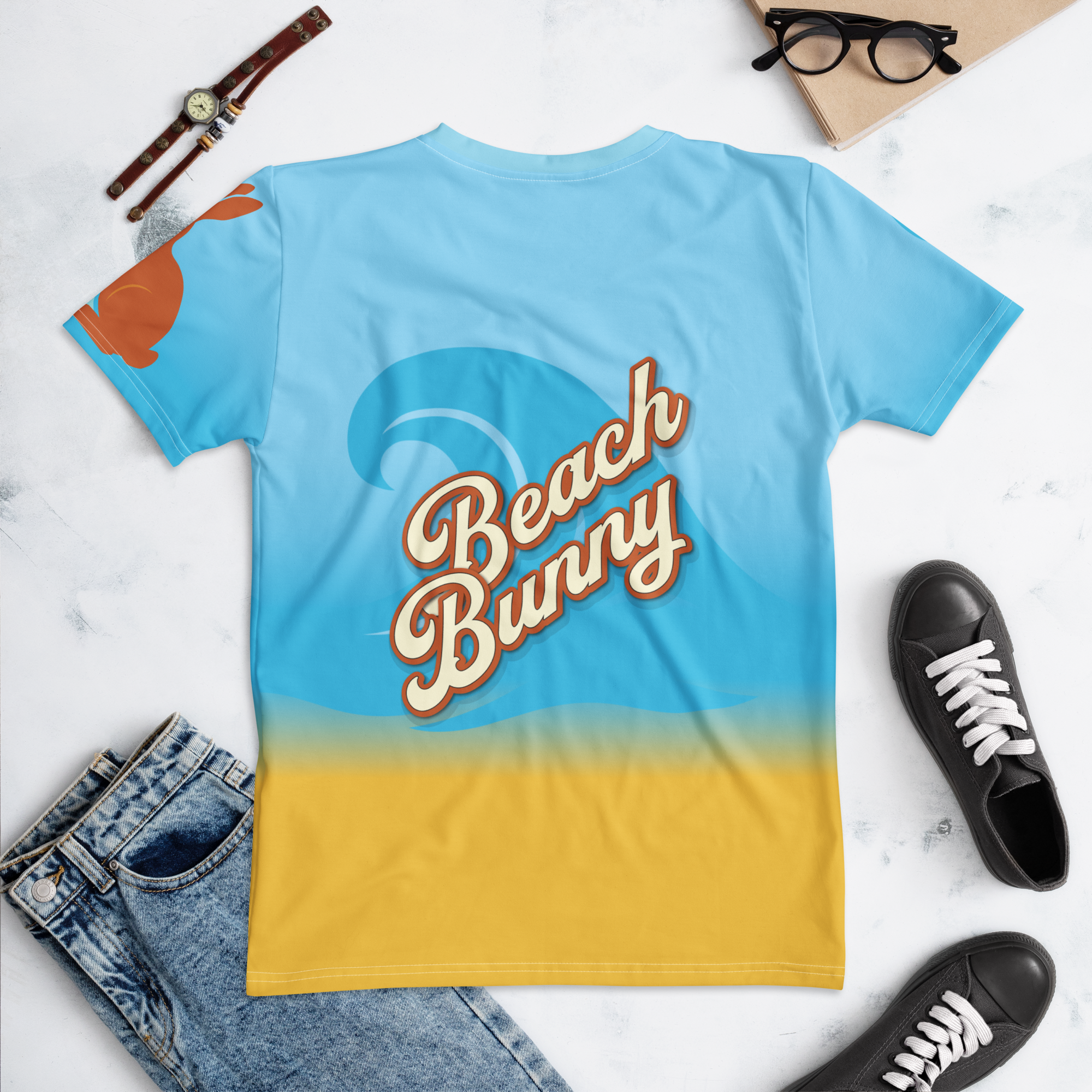 Bunny Run 2026 Women's T-shirt - Image 6